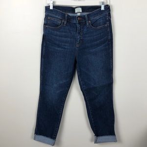 J Crew Vintage Straight High Waisted Cut Hem 29